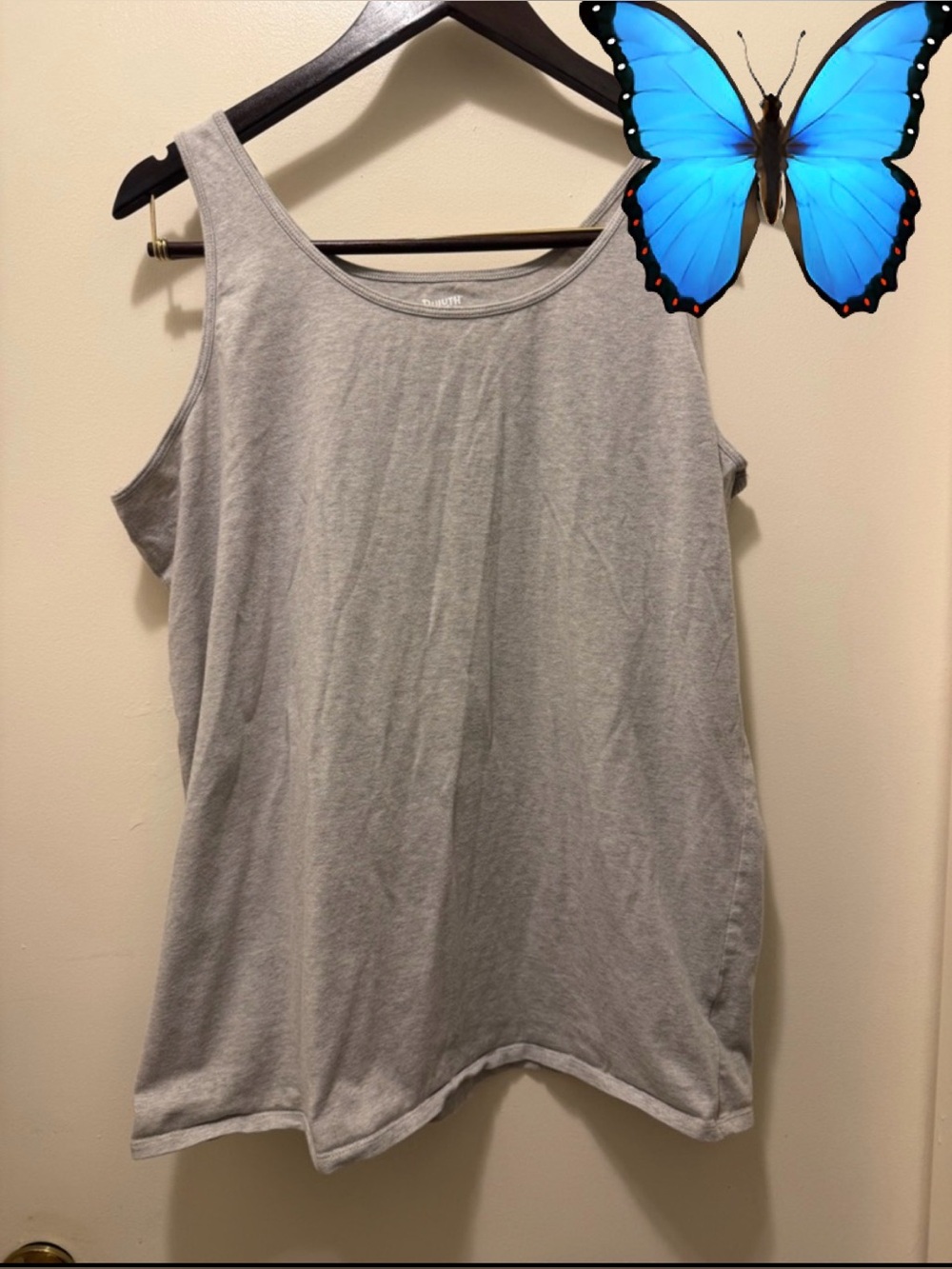 Duluth Classic Women's Tank Top - Light Gray